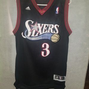 adidas Shirts - Adidas sixers Iverson Jersey L adidas Shirts - Adidas sixers Iverson Jersey L